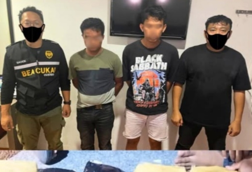 Pengembangan, Tim Gabungan BC Bengkalis Tangkap Dua Tersangka dan 10 Kg Sabu