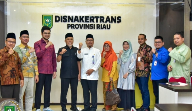 Bersama Disnakertrans Riau, Komisi I DPRD Bengkalis Dorong Tenaga Kerja Lokal