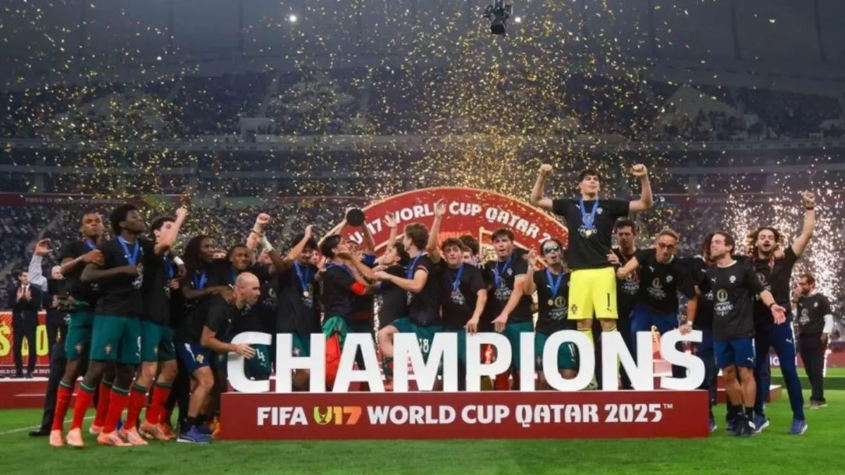 Perayaan Kemenangan Portugal di Piala Dunia U-17 2025