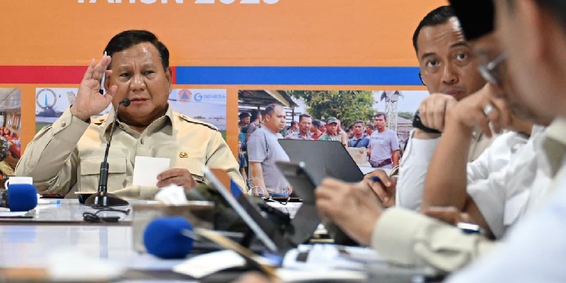 Rakor penanganan bencana di Sumatra