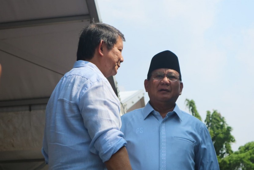 Hashim Djojohadikusumo bersama Prabowo Subianto/Net