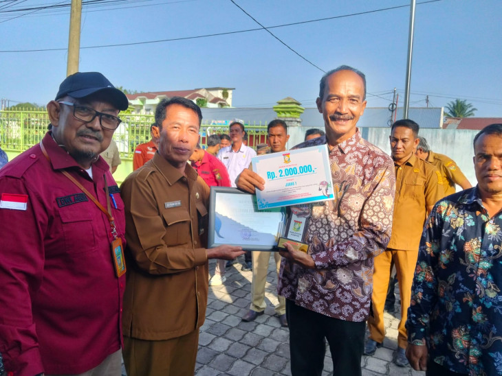 Pemenang  Lomba Sertifikasi Cara Pembenihan Ikan