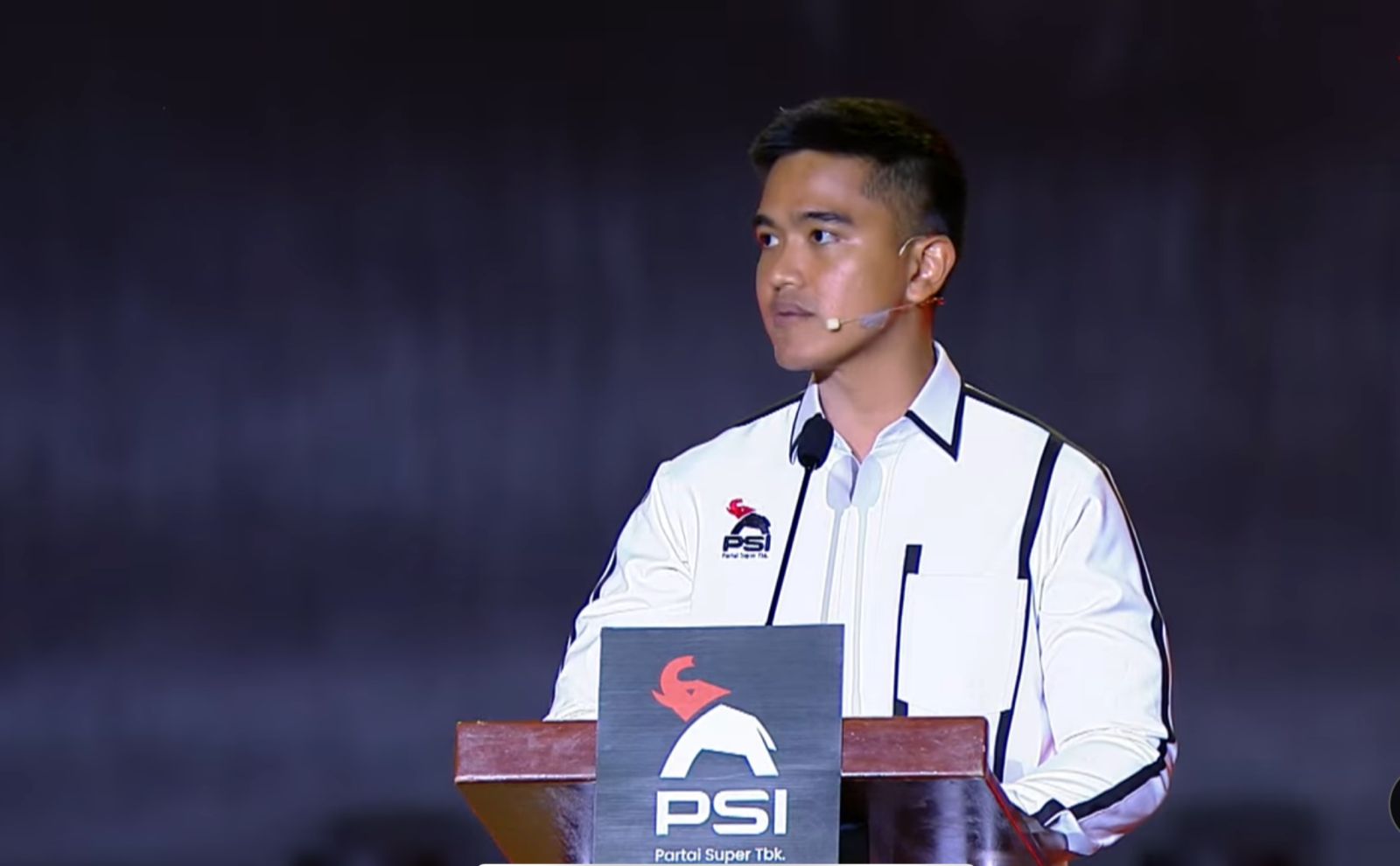 Ketua Umum Partai Solidaritas Indonesia (PSI) Kaesang Pangarep