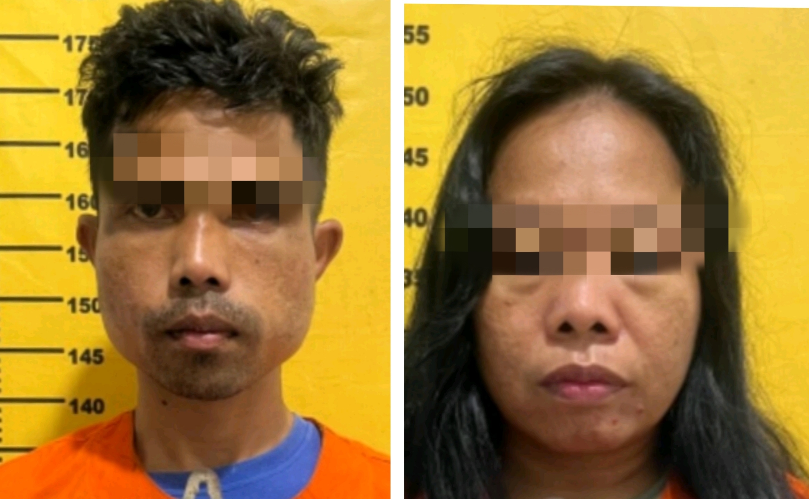 Polres Bengkalis Ungkap Kasus Sabu 0,10 Gram Laki Laki da Perempuan Diringkus