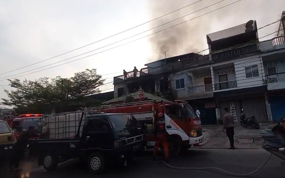 Kebakaran Kelenteng di Karimun