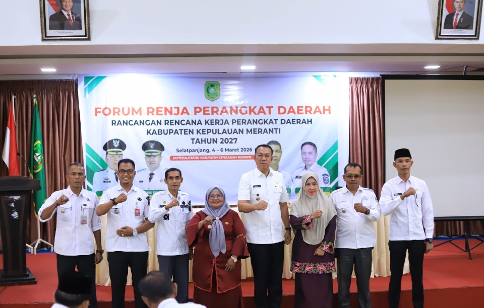 Forum Rencana Kerja (Renja) Perangkat Daerah Tahun Anggaran 2027 Pemkab Meranti