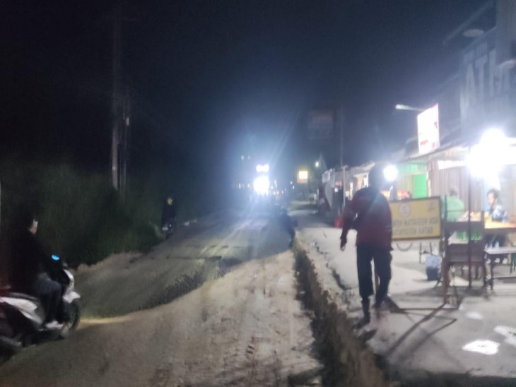 Perbaikan Jalan Suka Karya Desa Tarai Bangun