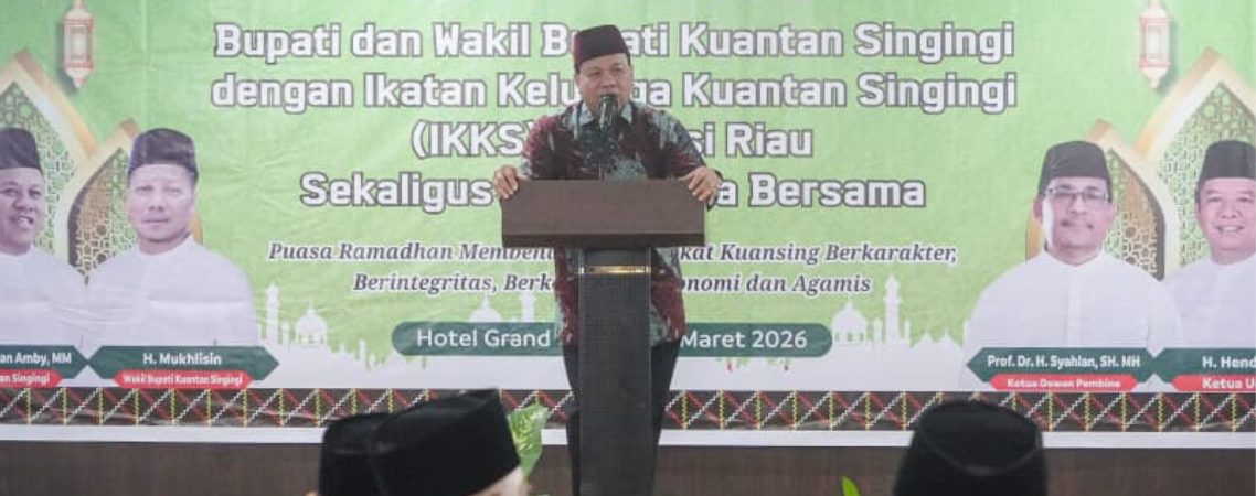 Bupati Kuantan Singingi (Kuansing) Dr Suhardiman Amby