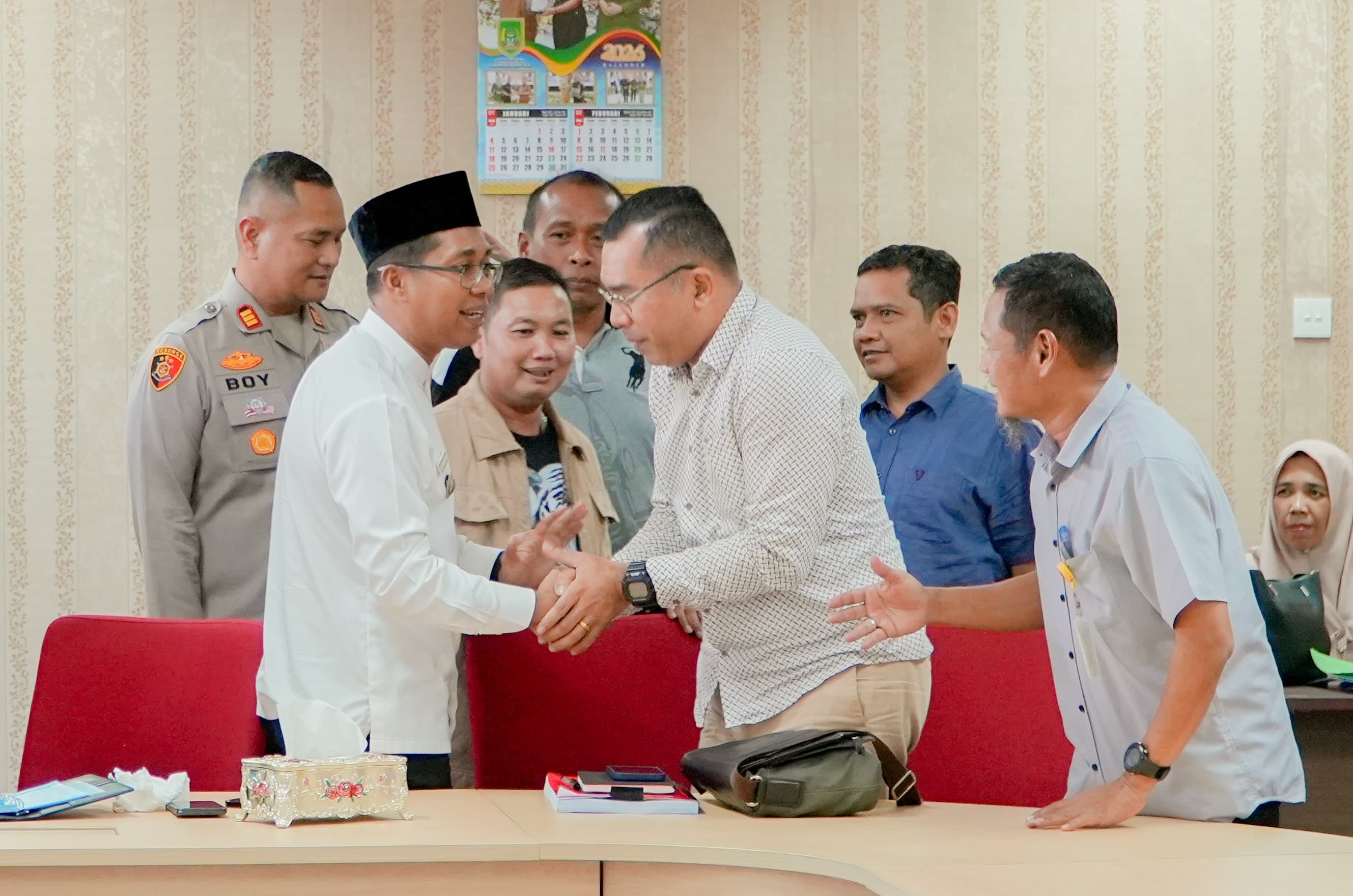 Mediasi antara PT. Torganda, Koperasi KSB dan Koperasi Wusku