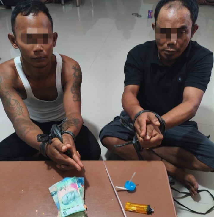 Dua Orang Lagi Diamankan di Rumah DPO Narkoba Oleh Polsek Mandau
