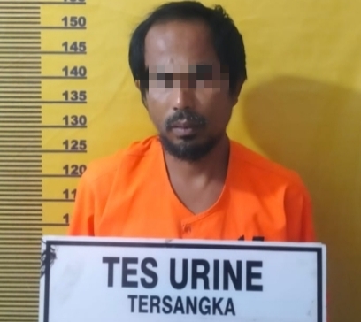 AGT Ditangkap Polsek Pinggir Disebuah Penginapan dan Kantongi Sabu