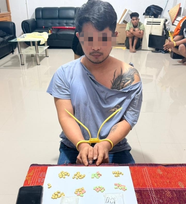 Simpan di Jok Motor, AS dan 82 Butir Pil Ektasi Diamankan Polsek Mandau