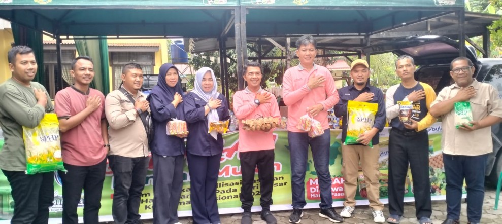 Gerakan Pangan Murah di Lipat Kain