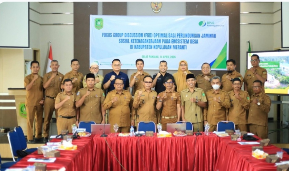 Pertemuan Pemkab Meranti dengan BPJS Ketenagakerjaan