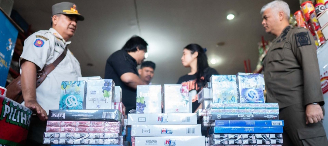 Penindakan peredaran rokok ilegal