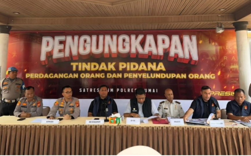 Keterangan pers Polres Dumai