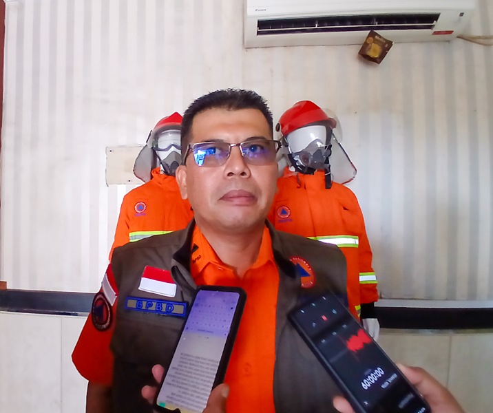 Kalaksa BPBD Pekanbaru Iwa Gemino. Foto: Surya/Riau1.