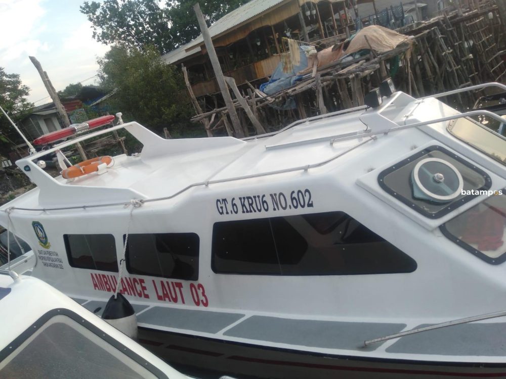  Kapal Ambulans Laut 03 hibah dari Pemerintah Provinsi Kepulauan Riau/Batampos