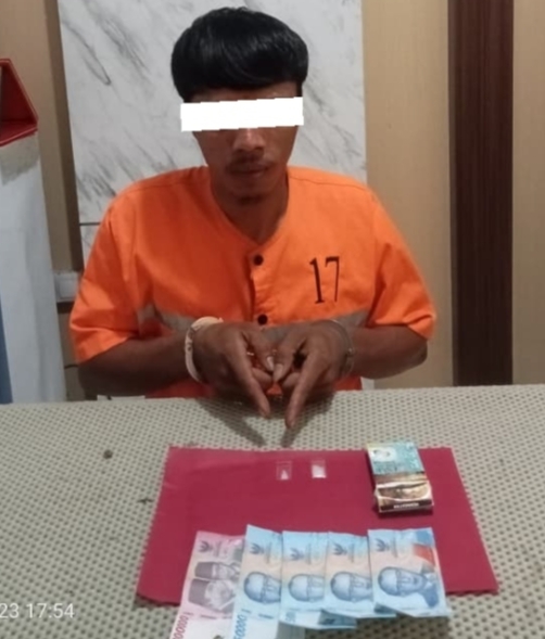 Polsek Pinggir Ringkus Satu Pelaku Narkoba