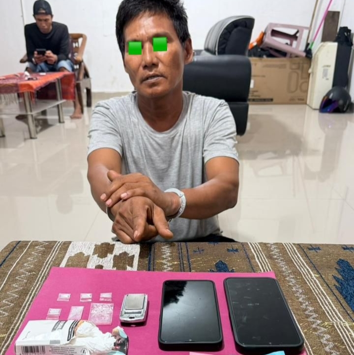 H Pelaku Pengedar Narkoba Digulung Polisi di Jalan Lintas Duri Dumai