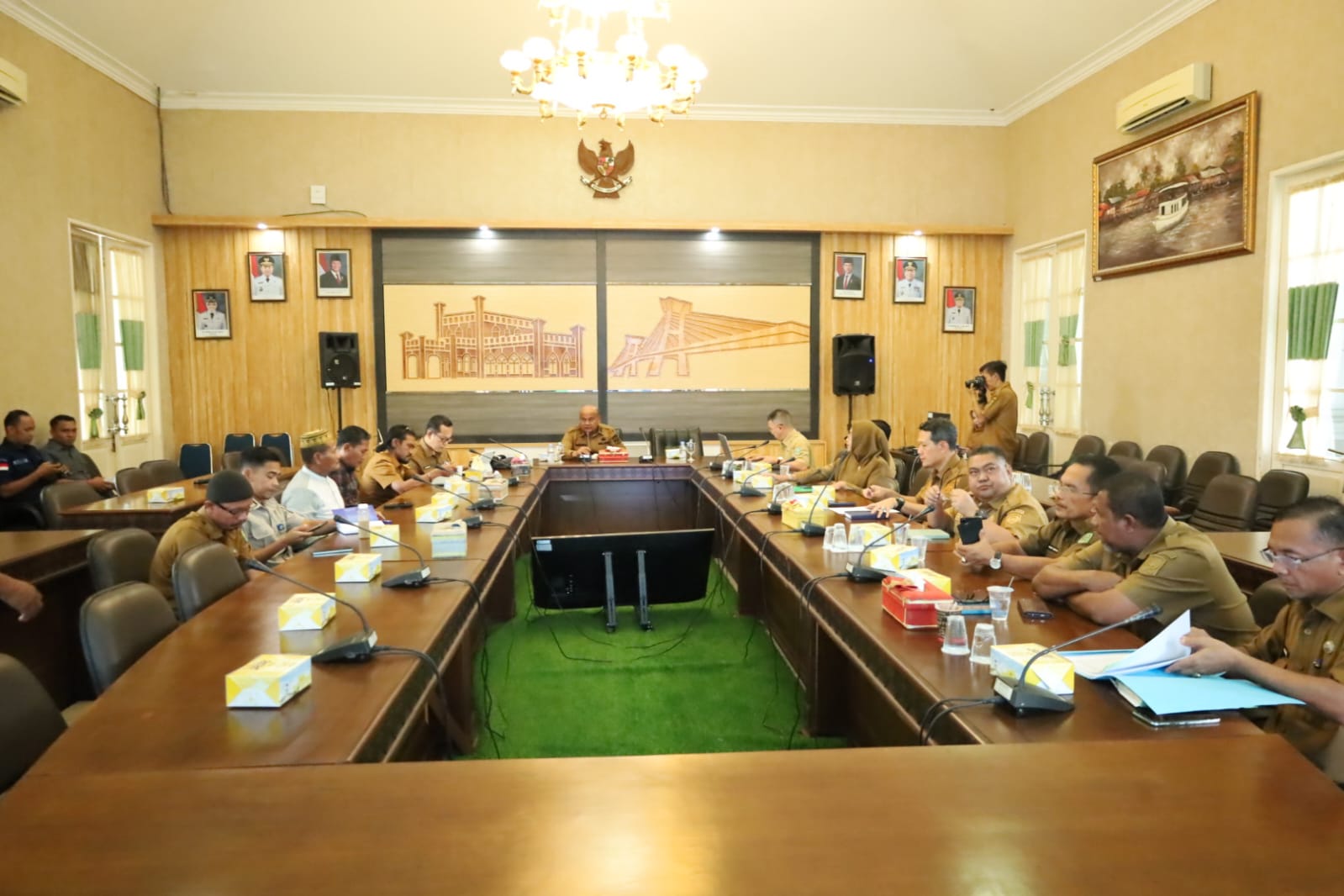 Rapat verifikasi dan validasi usulan SNT di Siak