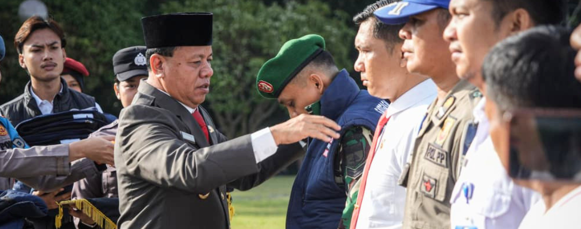Pengukuhan Satgas Anti Narkoba Kuansing