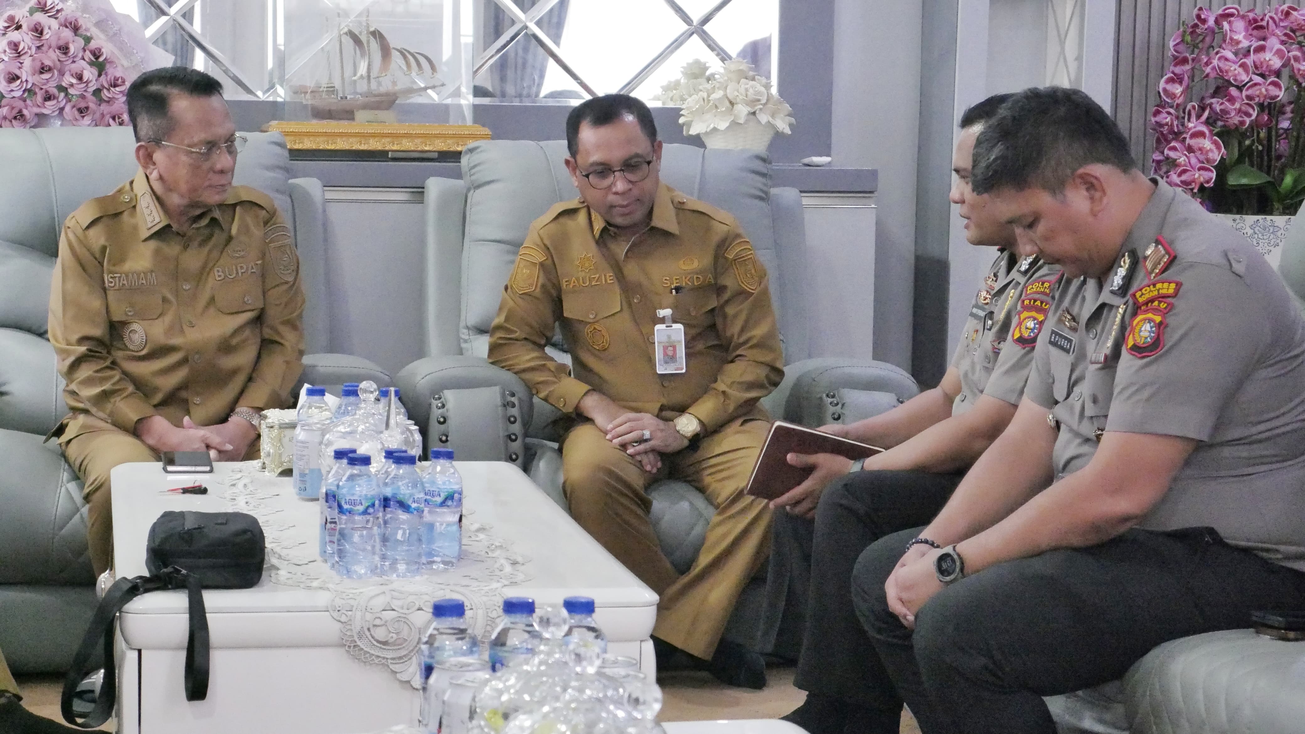 Pertemuan Pemkab Rohil dengan Polres bahas pemberantasan narkoba