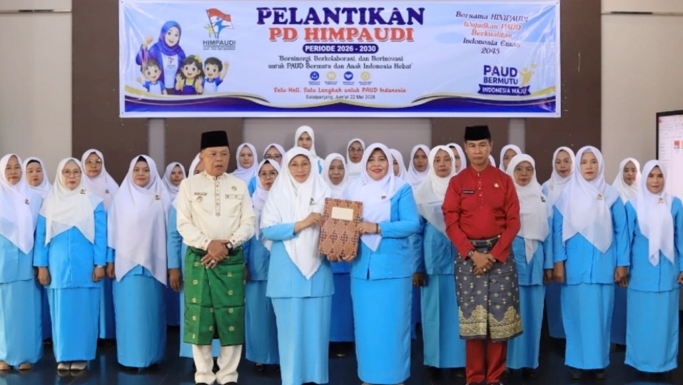 Pelantikan Pengurus HIMPAUDI Meranti