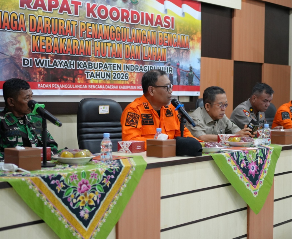 Rakor pencegahan karhutla di Inhil