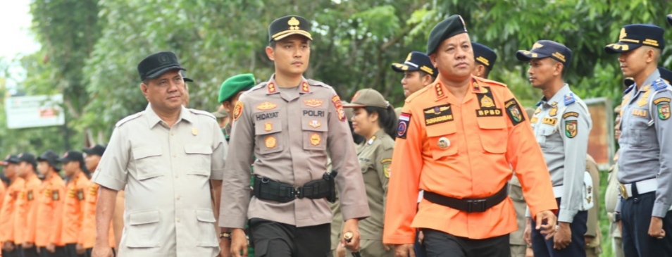 Apel gelar pasukan siaga karhutla di Kuansing