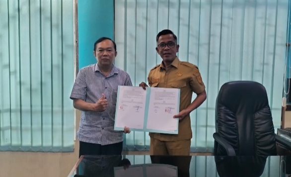 Dukcapil Bengkalis Jalin Kerja Sama Mitra Usaha Lokal