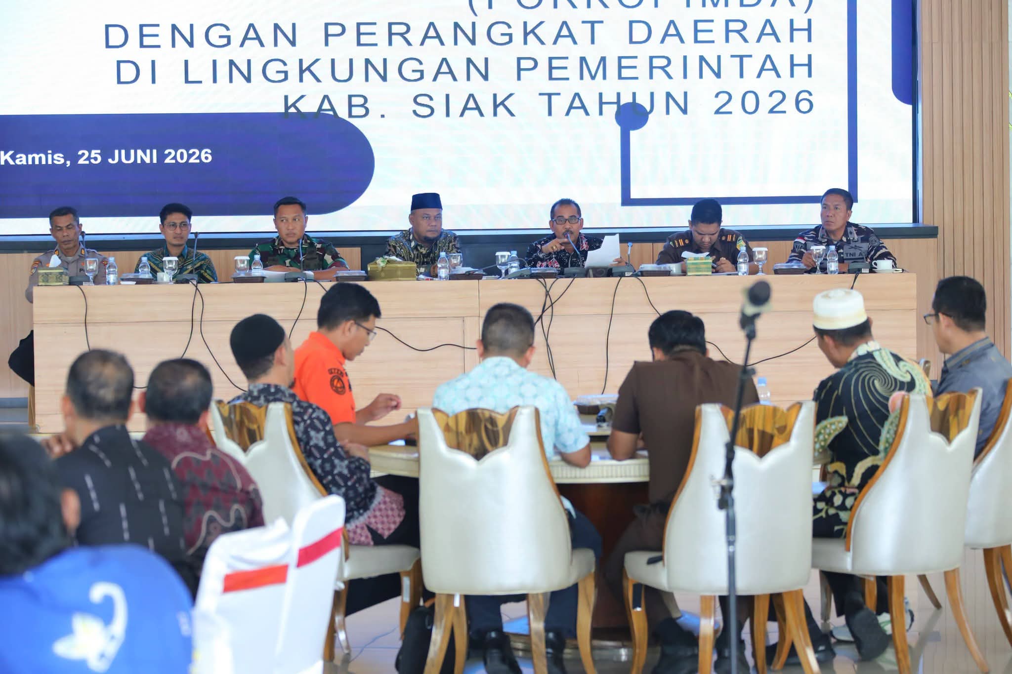 Syamsurizal Pimpin Rapat Forkopimda, Jaga Stabilitas dan Kondusivitas Daerah
