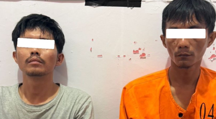 Dua Orang Ditetapkan Tersangka dan Ditahan di Polres Bengkalis