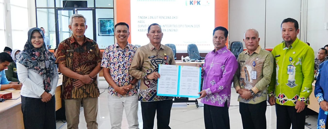 Usai Rapat Tindak Lanjut Rencana Aksi Survei Penilaian Integritas (SPI) Tahun 2025