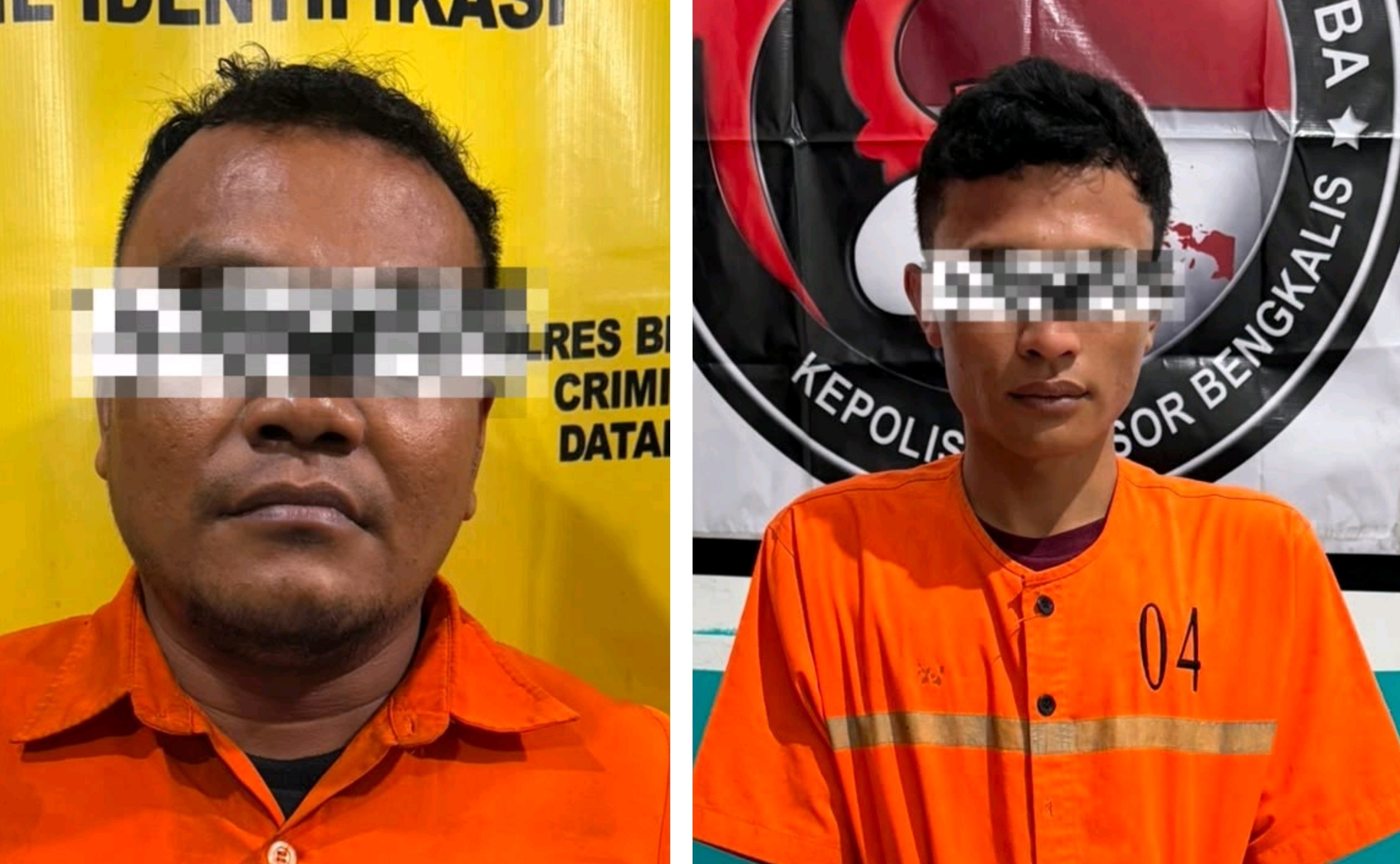 Puluhan Paket Sabu Siap Edar Beserta Dua Pelaku Dibekuk Satnarkoba Bengkalis