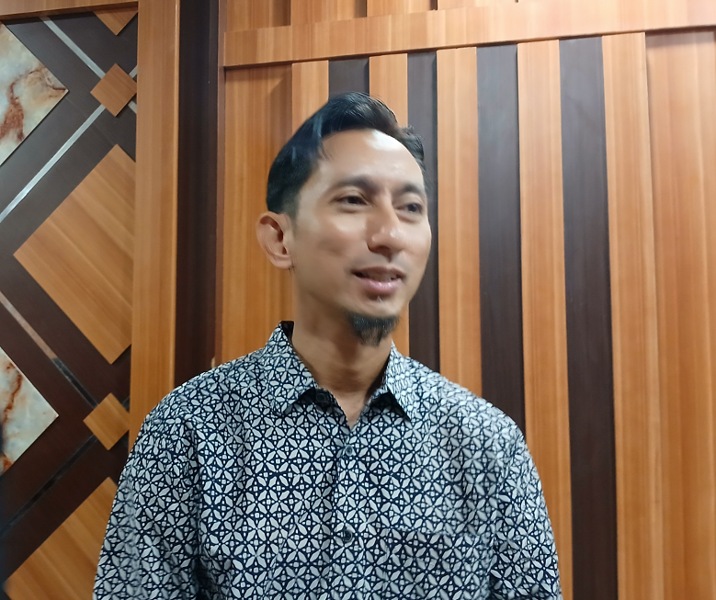 Konsul Malaysia Muhammed Hoesnie Shahiran usai pamit ke wali kota Pekanbaru. Foto: Surya/Riau1.