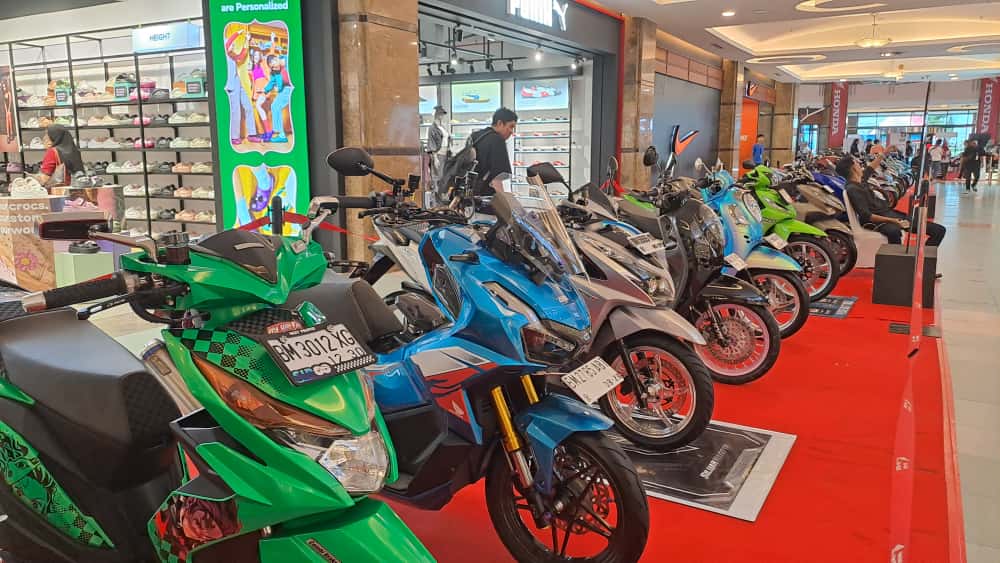 Unit sepeda motor Honda
