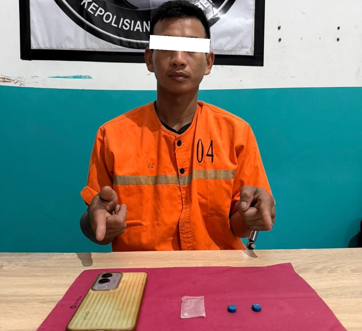 Seorang Pria di Talang Muandau Bengkalis Diringkus Polisi