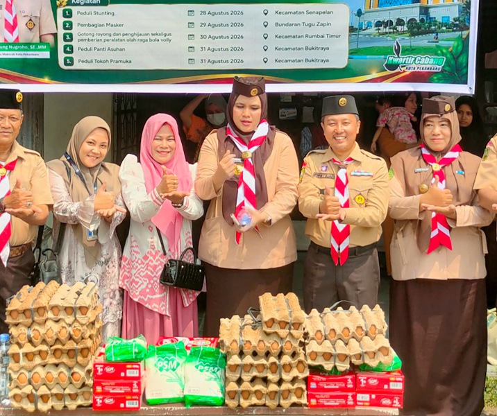 Camat Senapelan sekaligus Ketua Majelis Pembimbing Ranting (Kamabiran) Senapelan Rein Rizka Karvy. Foto: Istimewa.