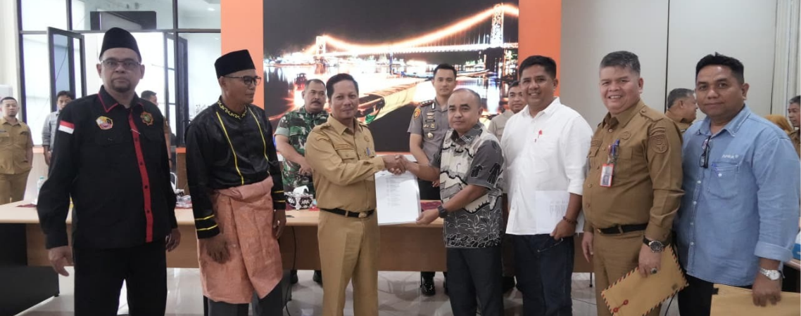 Pertemuan Pemkab Kuansing bahas Penyelesaian Tanah Ulayat Koto Baru