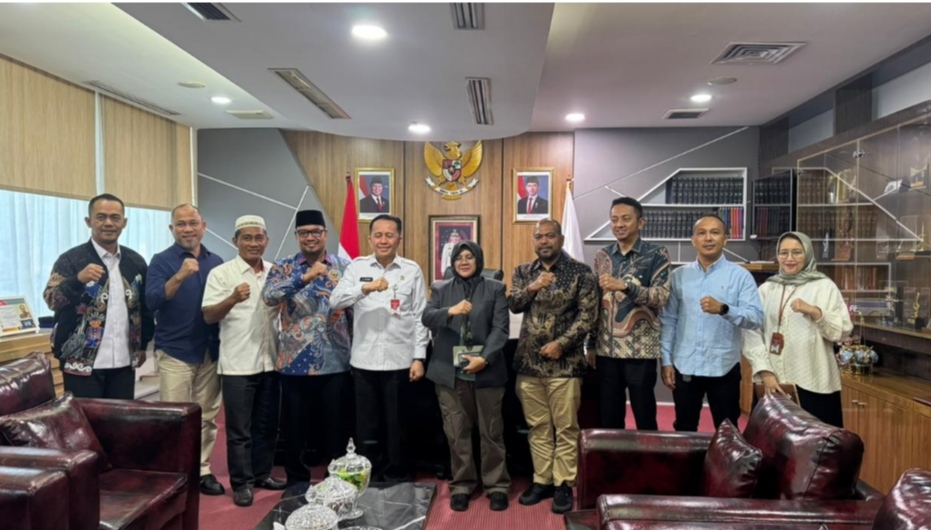Bupati Siak, Afni di Kemenkeu