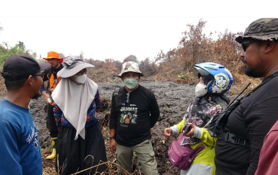 Wabup Inhil, Yuliantini tinjau normalisasi parit