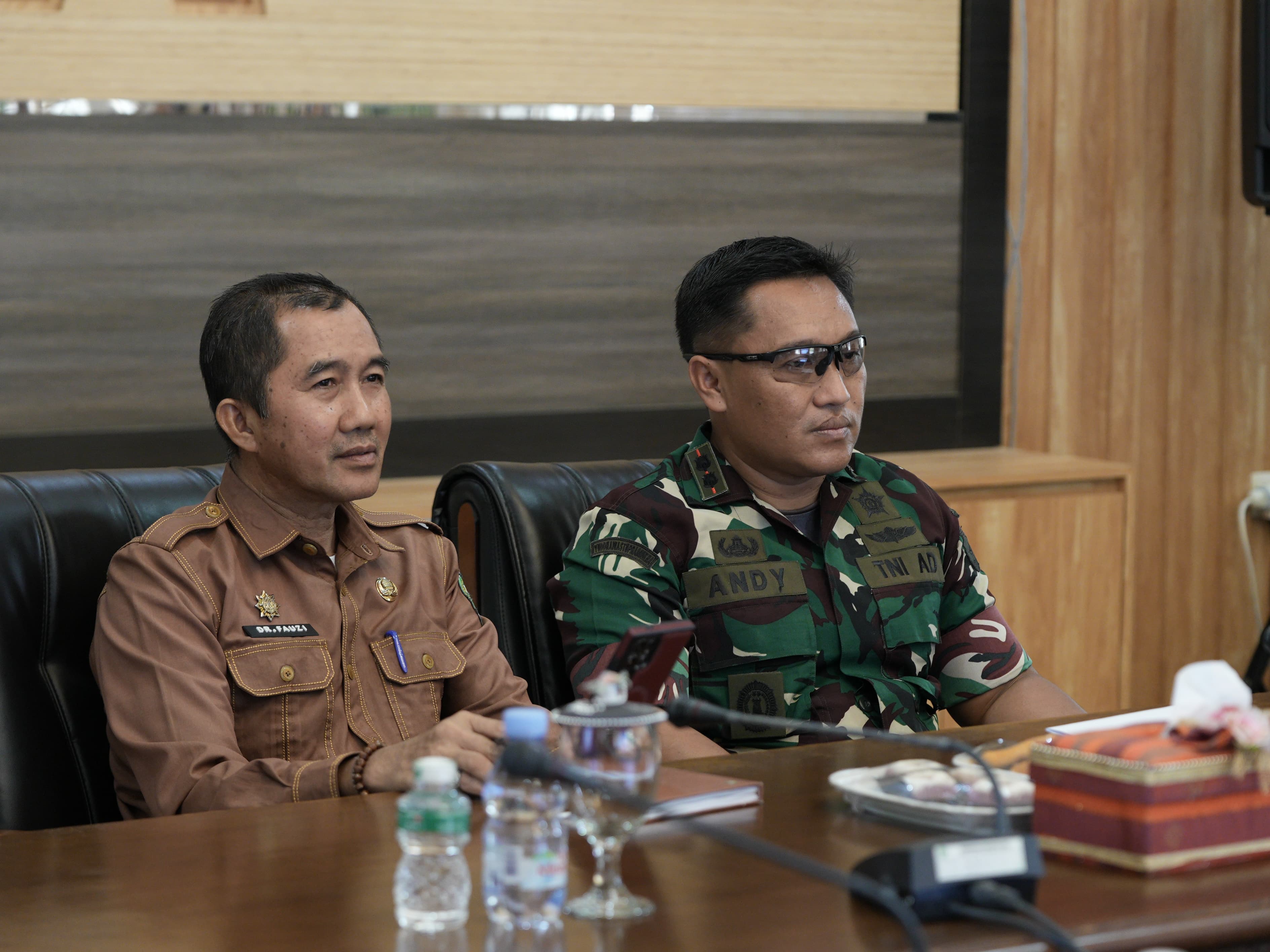 Rakor penanganan asap yang diikuti forkopimda Siak