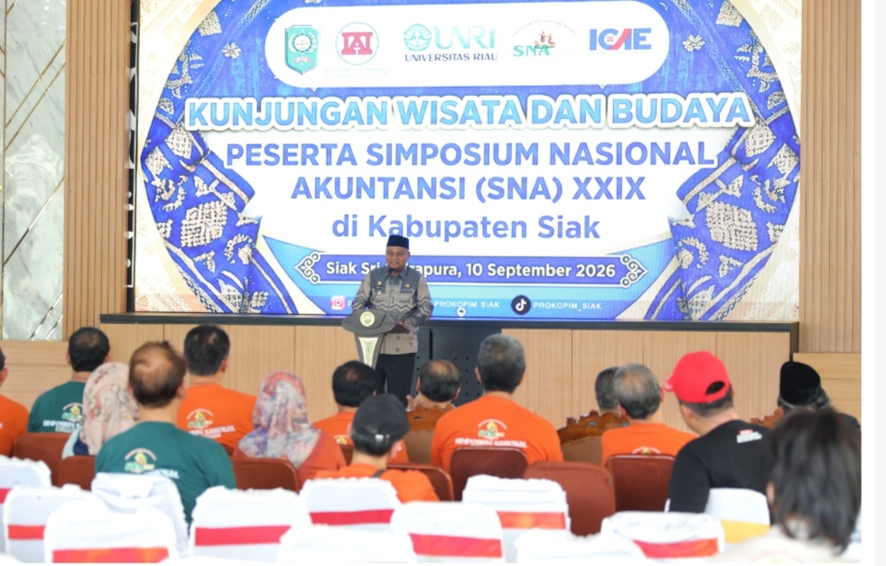 Kunjungan Bidaya Simposium Nasional Akuntansi di Kabupaten Siak