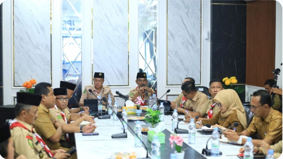 Wabup Muzamil pimpin rapat dengam OPD Permkab Meranti