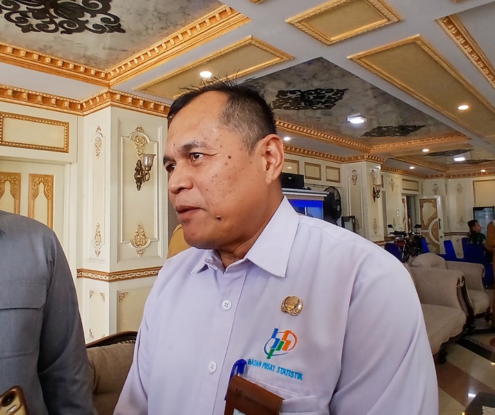 Kepala BPS Pekanbaru Guswandi. Foto: Surya/Riau1.