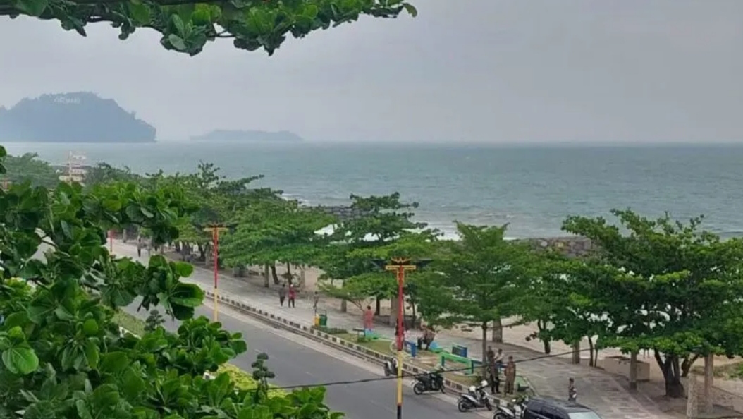 Kondisi asap tebal di Kota Padang/Padangkita.com