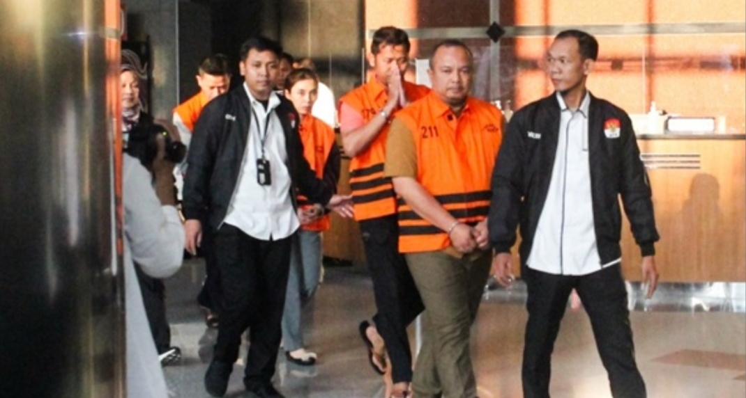 Para Tersangka Korupsi Dana Karhutla BNPB