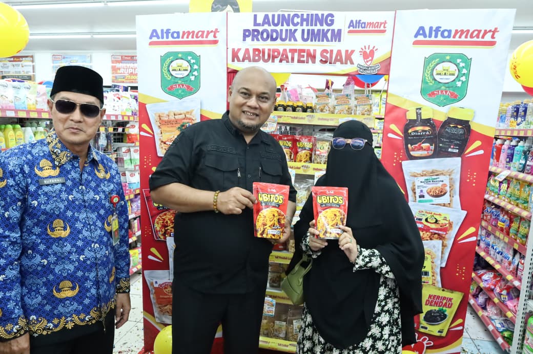 Produk UMKM Siak di Ritel Modern