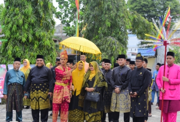 Puan LAMR Kecamatan Bengkalis Dikukuhkan, Perempuan Melayu Didorong Perkuat Lestarian Adat
